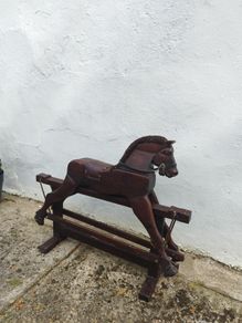 vintage rocking horse
