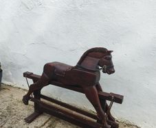 vintage rocking horse