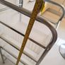 4 Tier Stainless Steel Kitchen Trolley with Plastic Baskets Image 4