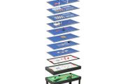 15-in-1 Multi Game Table 121x61x82 cm Black