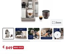 DeLonghi coffee machine