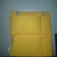 IKEA yellow hanging storage