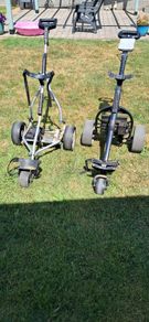 Mocad & Powcaddy electric golf trolleys