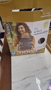 Infantino Flip  4-in-1 Baby Carrier Black Denim
