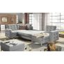 Corner Sofa Bed CORTEZ U shape model with bedding space and big sleeping area Image 2