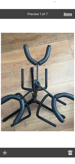 Electric Guitar stand Comfortably takes 3 instruments and collapses for hand storage/travel height adjustment option  electric acoustic classical guitar parts accessories