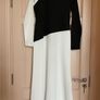 Stunning elegant like new black and white statement occasion dress 10 12 Image 4