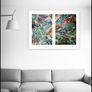 ArtH2O 2025 Breaking the Current Diptych Abstract Image 2