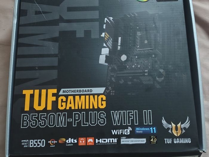 [Brand New / Open Box] ASUS TUF Gaming B550M-PLUS WiFi II Motherboard (AM4)