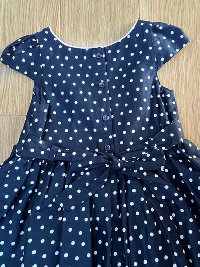 Penneys Girl's Polka Dot Dress age 6-7, worn once