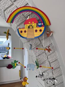 Wooden mobile