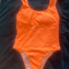 Neon orange one piece swimsuit swimsuit