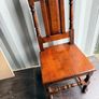 Antique table and 6 chairs Image 3