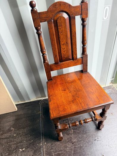 Antique table and 6 chairs