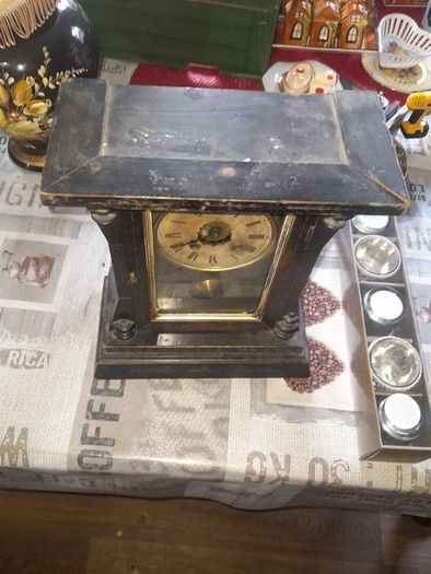Beautiful Old Antique Mantle Clock, Dating from the 1880s to the early 1900s. price is for two clocks Postage Available