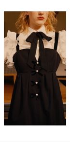 Zara strappy black dress with rhinestone buttons