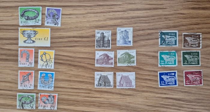 350 Postage Stamps