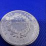 1977 France 50 francs Hercules large silver coin x 2 Image 6