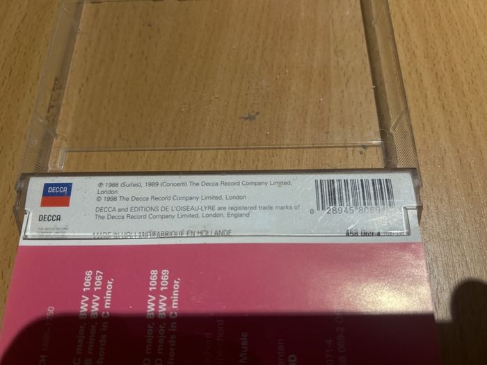 JS Bach The Orchestral Suites
