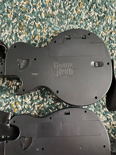 Nintendo Wii Guitar Hero Guitars