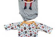 Christmas Baby Top/Vests  3-6mths