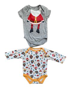 Christmas Baby Top/Vests  3-6mths