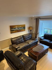 Leather Sofa couch set