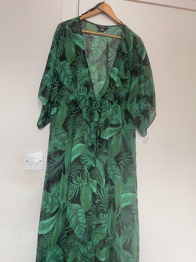 Long simwsuit coverup