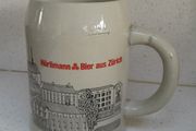 Hurlimann Bier/Beer 0.4L Stein/Tankard