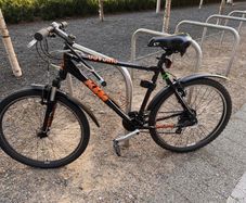 KTM Chicago Hybrid Bike + Oxford D-Lock & Cable