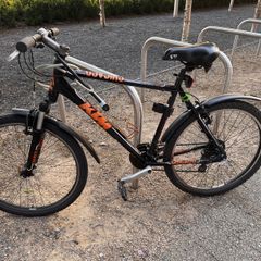 KTM Chicago Hybrid Bike + Oxford D-Lock & Cable