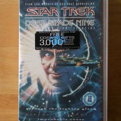 Star Trek Deep Space Nine - Two Episodes - Through The Looking Glass, Improbable Cause - Vhs