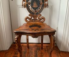 Victorian Aesthetic Movement Hall Chair.
