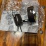Lights wall ceiling spotlights x 2 black nickel metal brand new Image 2