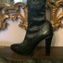 Paola Frani, patent leather , made in Italy over knee boots, UK 7. Image 2