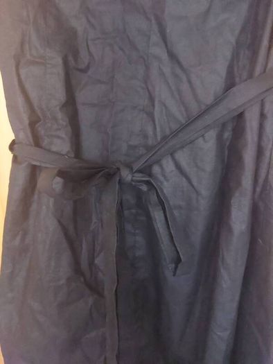 Tsega new 100% cotton black wrap dress (free post)