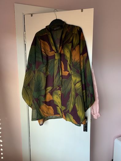 Semi sheer vintage blouse