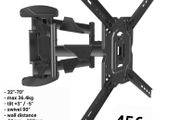 TV Wall Mount Bracket Tilt Swivel 32" - 70" TV