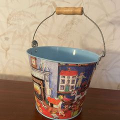 Tobar Decorative Metal Bucket / Storage Nursery / Toy Design