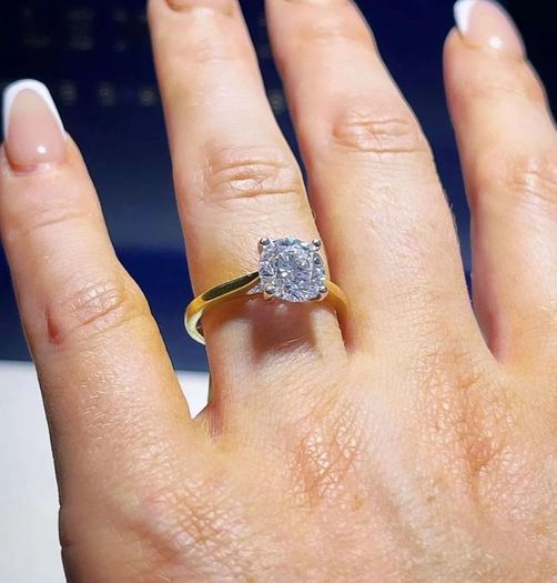1 carat IGI diamond lab created diamond rings