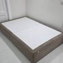 Small Double Bed and Mattress Image 2