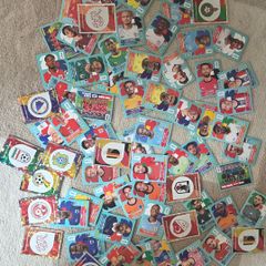 75 world cup panini Stickers and 38 digital sticker codes
