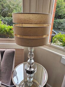 table lamp and shade
