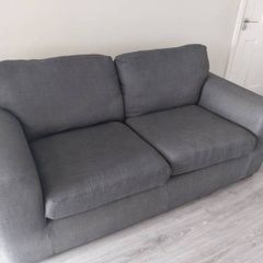 dark grey couch