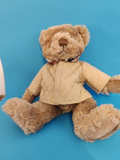 Burberry 'fragrance' Teddy Bear With Removable Burberry Mac