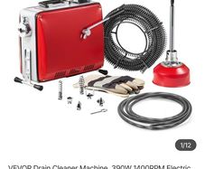 drain cleaning machine