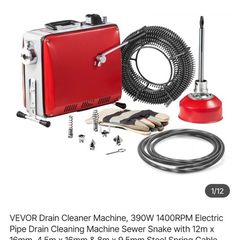 drain cleaning machine