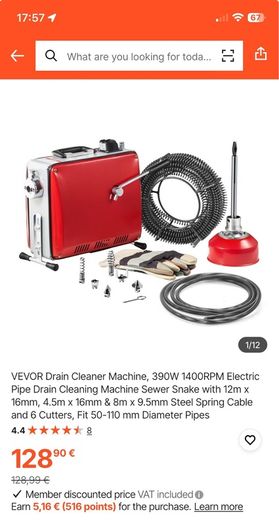 drain cleaning machine