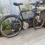 Trek zx7000 24 speed 26 inch wheels 19.5 inch frame front suspension steam with adjusted mudguards Image 7