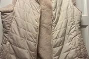 Cream Fur Lined Regatta Gilet
